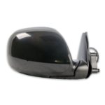 Right Mirror outside rear view LIMITED; REGULAR CAB|ACCESS CAB; Power; Heated; Black - TOYOTA TUNDRA 2003-2004