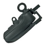 Right Rear door handle inside Black (Gray); w/o Chrome - TOYOTA ECHO 2003-2005