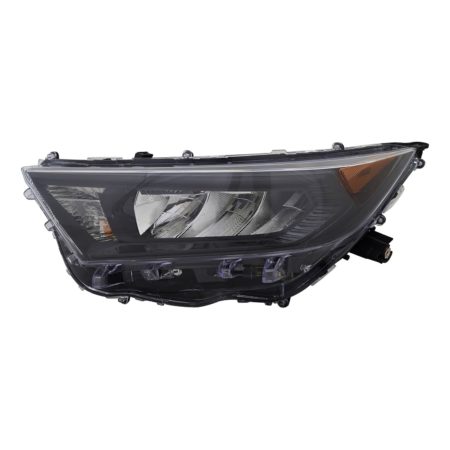 Left Headlamp assy composite LE; North America Built; Black Bezel - TOYOTA RAV4 2019-2021