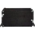 Air conditioning condenser w/port or dealer installed air cond - TOYOTA CAMRY 1992-1993