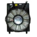 Radiator cooling fan assy includes motor/blade/shroud; left side; marked T1 - TOYOTA SIENNA 1998-2003