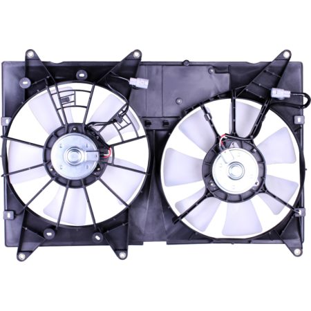 Radiator cooling fan assy 4 Cyl; w/Towing Pkg; Motor/Blade/Shroud Dual Fan Assy - LEXUS RX300 2001-2003