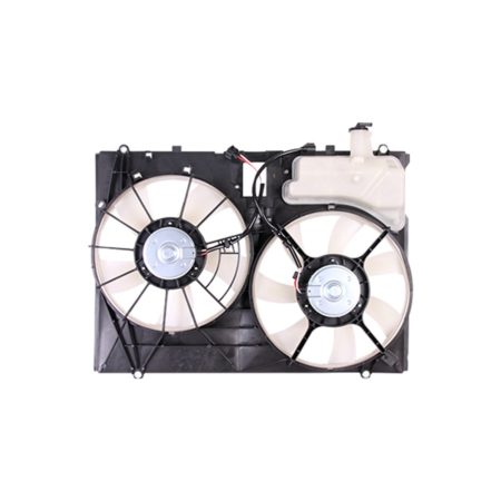 Radiator cooling fan assy 3.5L; Motor/Blade/Shroud Dual Fan Assy - TOYOTA SIENNA 2007-2010