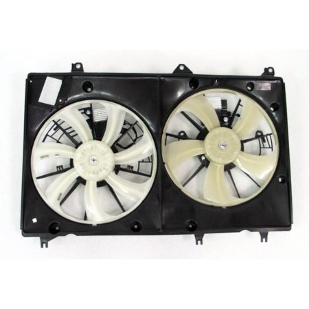 Radiator cooling fan assy HYBRID; Motor/Blade/Shroud/Control Unit Assy - TOYOTA HIGHLANDER 2008-2010