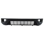 Front bumper cover lower w/o R-LINE; w/o Block Heater; w/o Parking Aid; Black - VOLKSWAGEN ATLAS 2018-2020