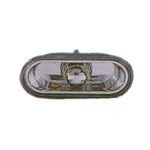 Right Side repeater lamp lens & housing; fender mounted; new design; clear - VOLKSWAGEN PASSAT 2001-2005