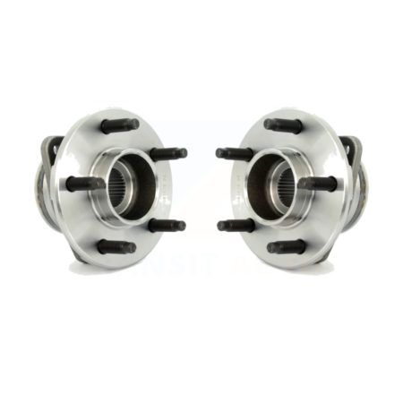 Front Wheel Bearing & Hub Assembly Pair For Saturn Vue Chevrolet Equinox Pontiac Torrent K70-100274