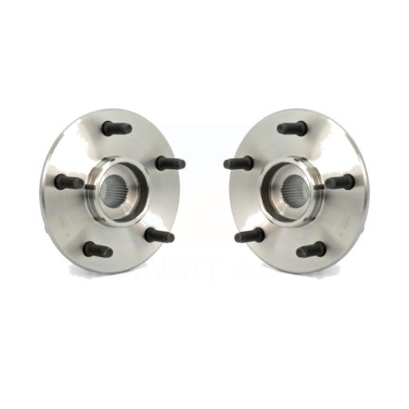 Front Wheel Bearing & Hub Assembly Pair For 2000-2001 Dodge Ram 1500 4WD with 2-Wheel ABS K70-100391