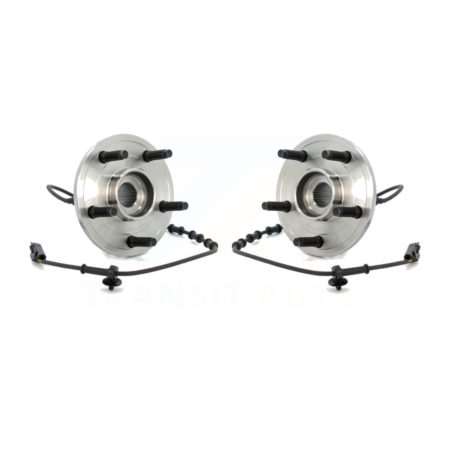 Front Wheel Bearing And Hub Assembly Pair For 2002-2005 Dodge Ram 1500 4-Wheel ABS K70-100413