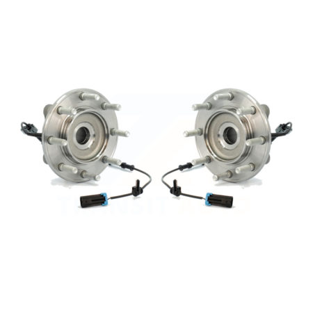 Front Wheel Bearing And Hub Assembly Pair For Chevrolet Silverado 3500 HD GMC Sierra K70-100431
