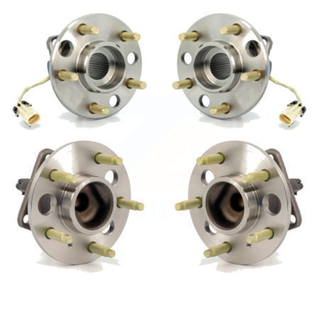 Front Rear Wheel Bearing & Hub Assembly Kit For Buick Riviera Cadillac Oldsmobile Aurora K70-101163