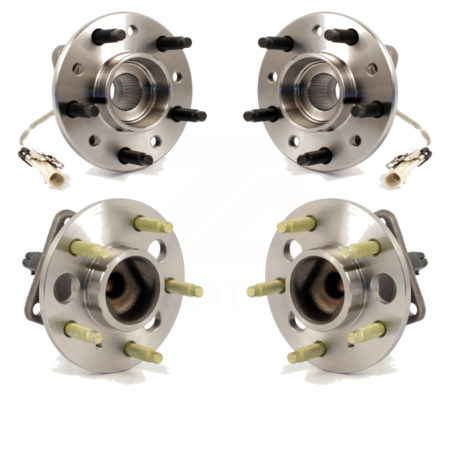 Front Rear Wheel Bearing & Hub Assembly Kit For Chevrolet Malibu Pontiac Grand Am Cutlass K70-101183