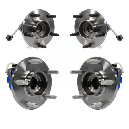Front Rear Wheel Bearing & Hub Assembly Kit For Chevrolet Corvette Cadillac XLR K70-101185