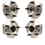 Front Rear Wheel Bearing & Hub Assembly Kit For Chevrolet Venture Pontiac Montana K70-101190