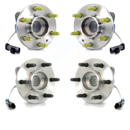 Front Rear Wheel Bearing & Hub Assembly Kit For 2004-2009 Cadillac SRX AWD K70-101200