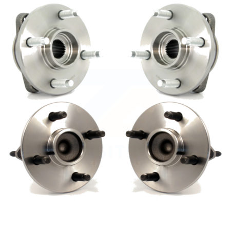 Front Rear Wheel Bearing & Hub Assembly Kit For Chevrolet Cobalt Saturn Ion Pontiac G5 K70-101203