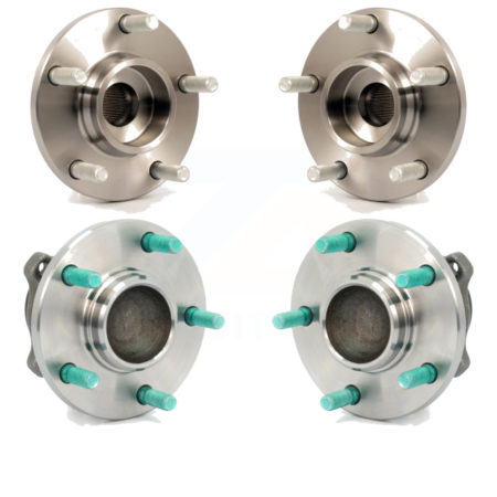 Front Rear Wheel Bearing & Hub Assembly Kit For Mazda 3 Non-ABS K70-101209