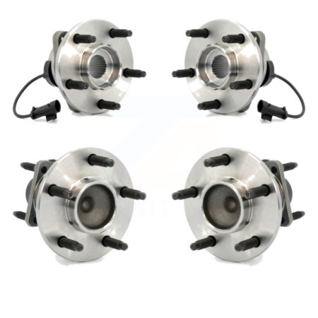 Front Rear Wheel Bearing Hub Assembly Kit For 08 Chevrolet Cobalt 2.0L With 5 Lug Wheels K70-101210