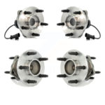 Front Rear Wheel Bearing Hub Assembly Kit For Chevrolet Malibu Pontiac G6 Cobalt HHR Aura K70-101211