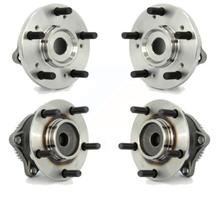 Front Rear Wheel Bearing & Hub Assembly Kit For Mitsubishi Endeavor FWD K70-101214