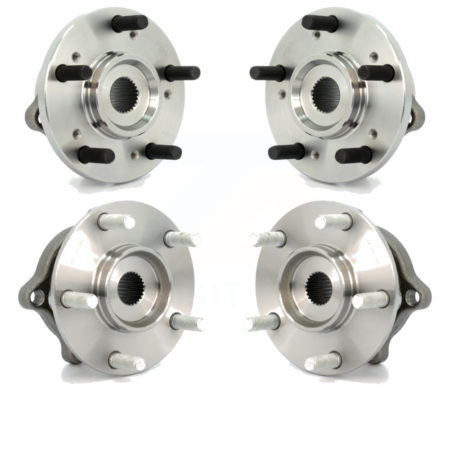 Front Rear Wheel Bearing & Hub Assembly Kit For Mitsubishi Endeavor AWD K70-101215