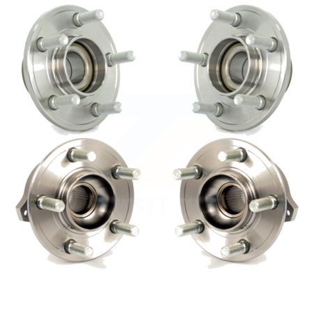 Front Rear Wheel Bearing & Hub Assembly Kit For Dodge Charger Chrysler 300 Challenger K70-101223