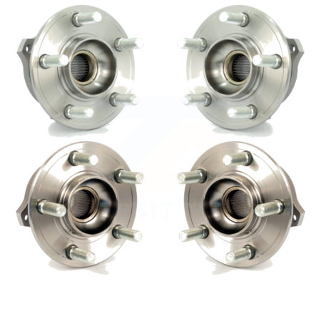 Front Rear Wheel Bearing & Hub Assembly Kit For Dodge Charger Chrysler 300 AWD K70-101225