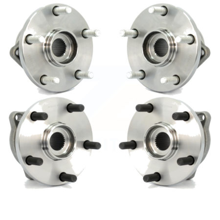 Front Rear Wheel Bearing & Hub Assembly Kit For 2008-2014 Subaru Tribeca K70-101233