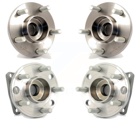 Front Rear Wheel Bearing & Hub Assembly Kit For 2005-2010 Volvo S40 V50 AWD K70-101240