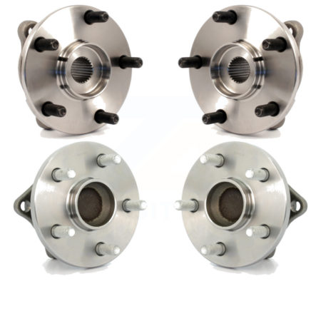 Front Rear Wheel Bearing & Hub Assembly Kit For 2017-2018 Toyota Corolla iM K70-101243