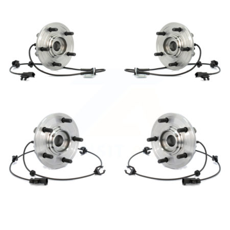 Front Rear Wheel Bearing & Hub Assembly Kit For 2007-2008 Chrysler Pacifica FWD K70-101248