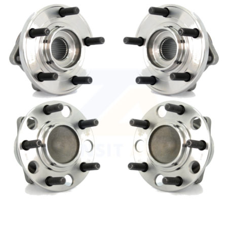 Front Rear Wheel Bearing & Hub Assembly Kit For Dodge Avenger Chrysler Sebring Caliber K70-101251