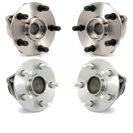 Front Rear Wheel Bearing & Hub Assembly Kit For 2004-2009 Toyota Prius K70-101254