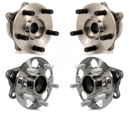 Front Rear Wheel Bearing & Hub Assembly Kit For Toyota Prius Plug-In K70-101261
