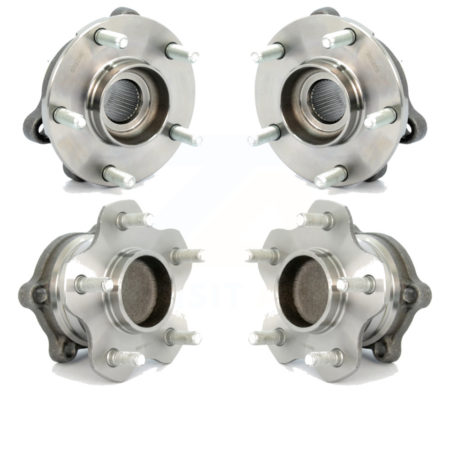 Front Rear Wheel Bearing Hub Assembly Kit For Nissan Altima Maxima Pathfinder Murano QX60 K70-101266
