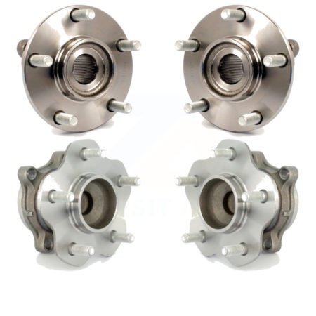 Front Rear Wheel Bearing & Hub Assembly Kit For 2007-2012 Nissan Sentra 2.5L K70-101270
