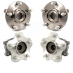 Front Rear Wheel Bearing & Hub Assembly Kit For Nissan Rogue Select FWD K70-101271