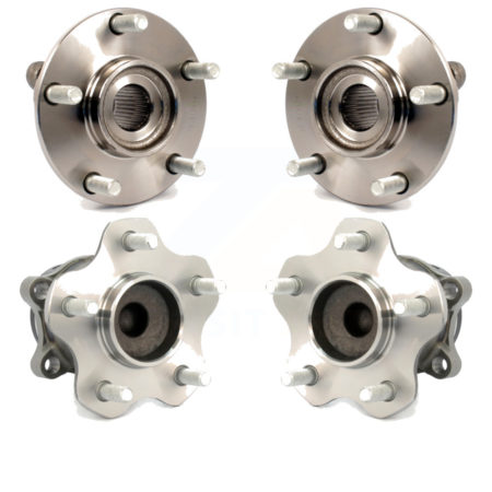 Front Rear Wheel Bearing & Hub Assembly Kit For Nissan Rogue Select FWD K70-101271
