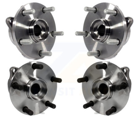 Front Rear Wheel Bearing & Hub Assembly Kit For Subaru Impreza WRX STI K70-101274