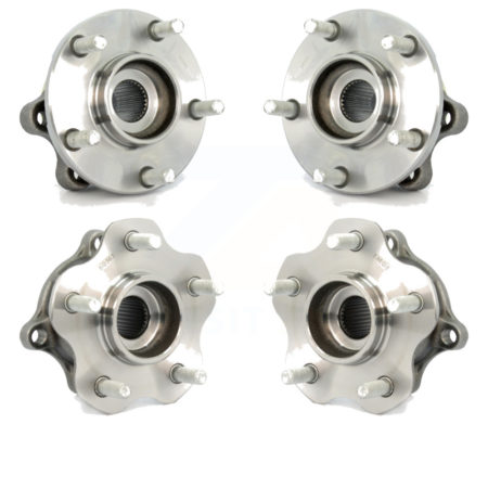 Front Rear Wheel Bearing & Hub Assembly Kit For 2003-2007 Nissan Murano AWD K70-101278