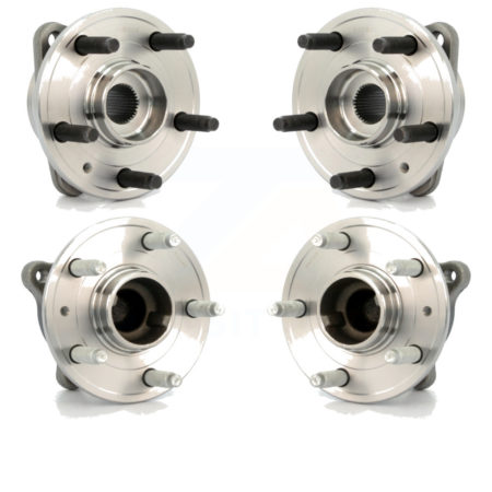 Front Rear Wheel Bearing & Hub Assembly Kit For 2011-2012 Chevrolet Cruze K70-101279