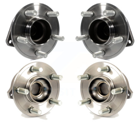 Front Rear Wheel Bearing & Hub Assembly Kit For Dodge Charger Chrysler 300 Challenger K70-101280
