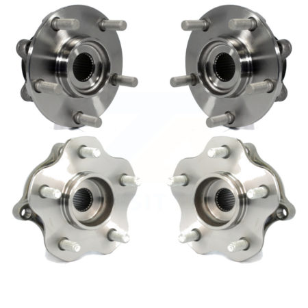 Front Rear Wheel Bearing & Hub Assembly Kit For Nissan Juke AWD K70-101284