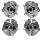Front Rear Wheel Bearing & Hub Assembly Kit For Mazda CX-5 K70-101286