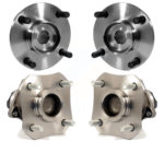 Front Rear Wheel Bearing & Hub Assembly Kit For Nissan Versa K70-101288