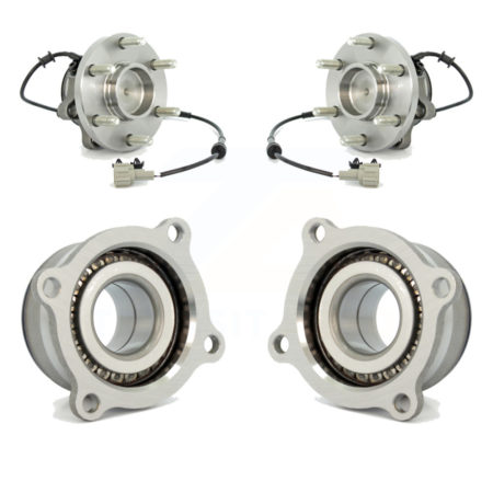 Front Rear Wheel Bearing & Hub Assembly Kit For Nissan Frontier Xterra Suzuki Equator K70-101292