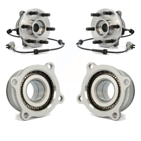Front Rear Wheel Bearing & Hub Assembly Kit For Nissan Frontier Xterra Suzuki Equator K70-101294