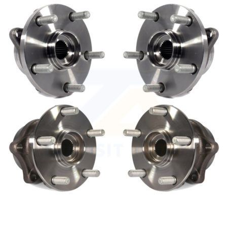 Front Rear Wheel Bearing & Hub Assembly Kit For Subaru Outback Legacy Forester Ascent K70-101358