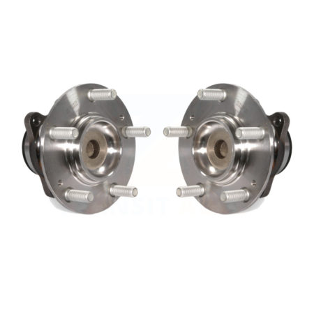 Rear Wheel Bearing And Hub Assembly Pair For 2010 Kia Soul Non-ABS K70-101373