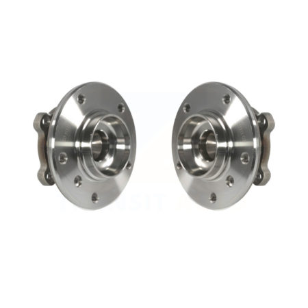 Front Wheel Bearing And Hub Assembly Pair For 2012-2015 BMW X1 AWD K70-101406